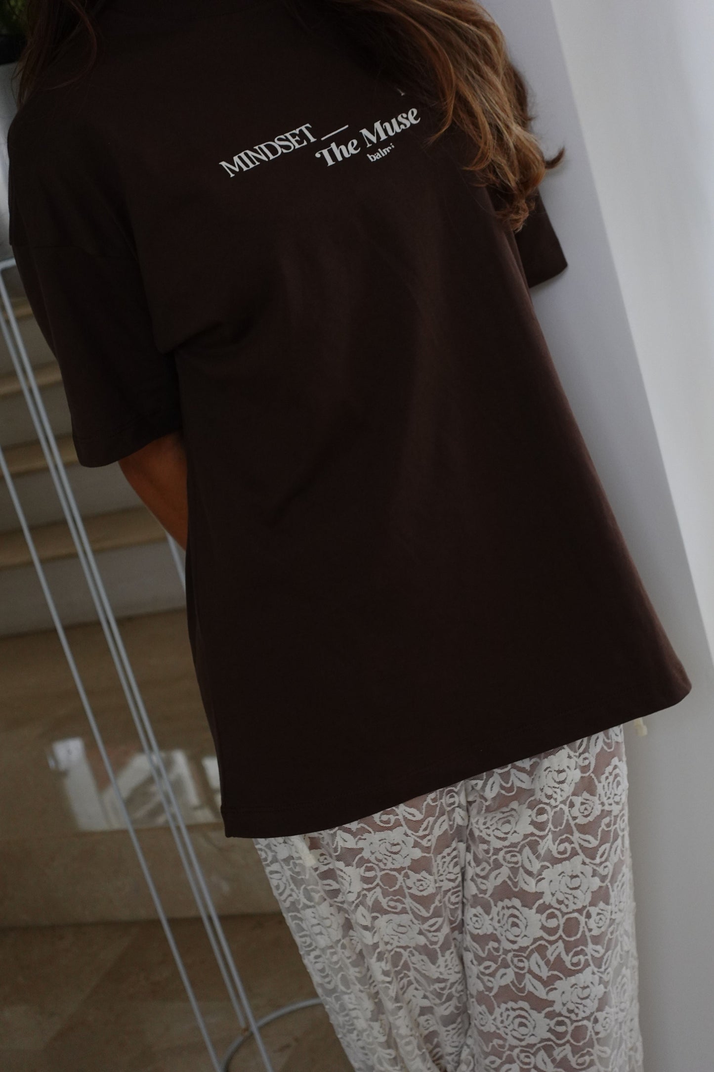 Oversized T-Shirt MINDSET Café