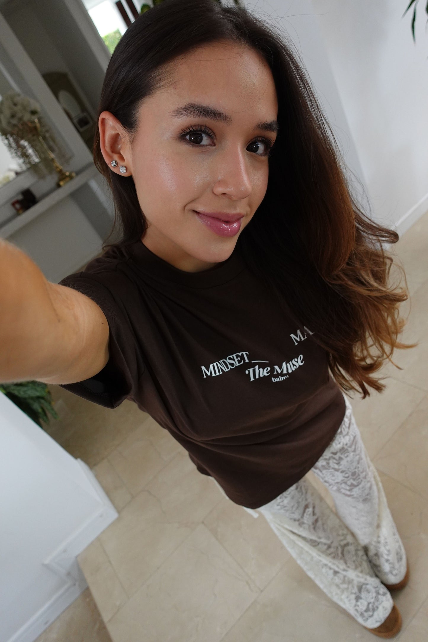 Oversized T-Shirt MINDSET Café