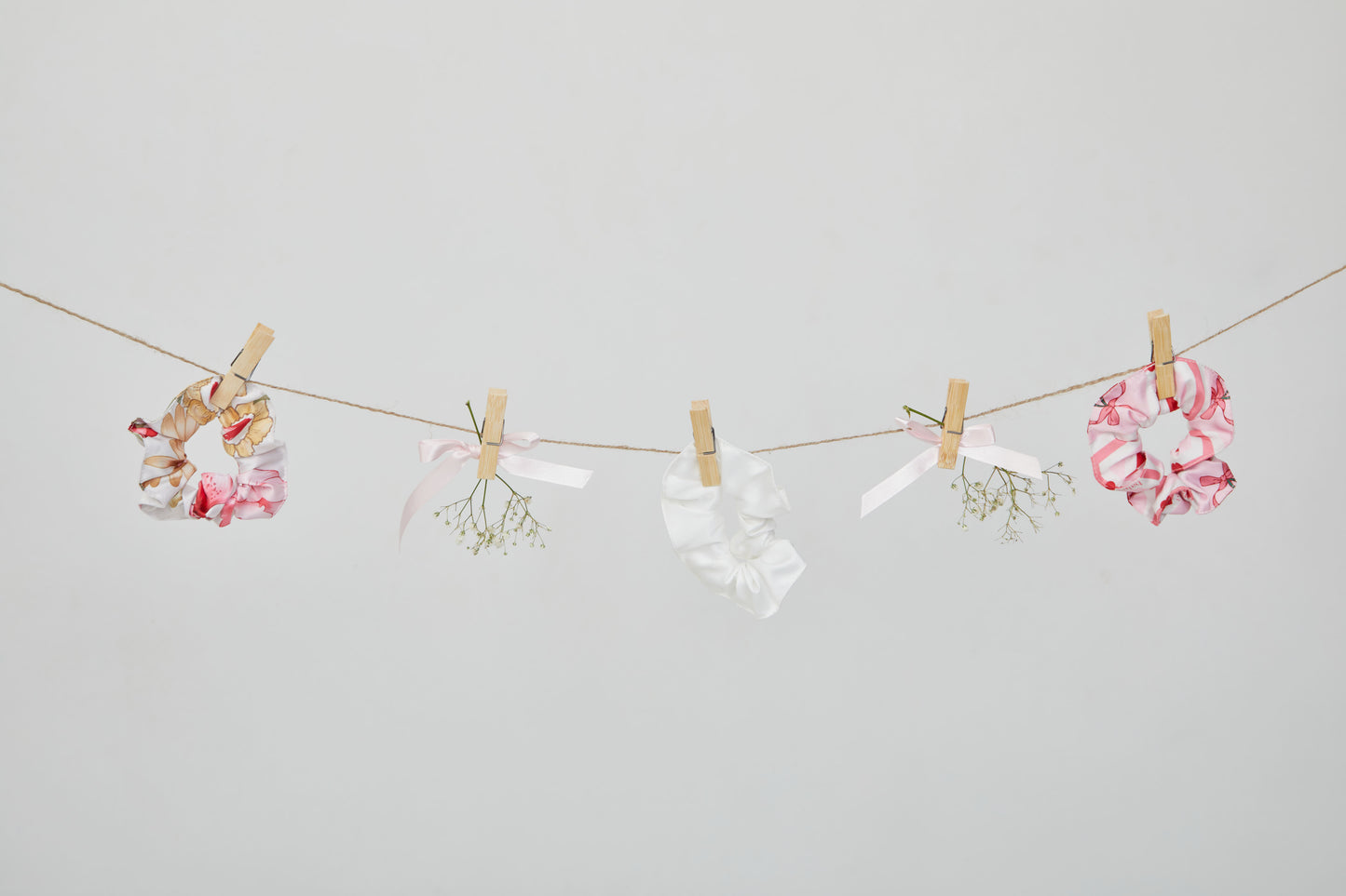 Pack 3 Scrunchies Honey Moon