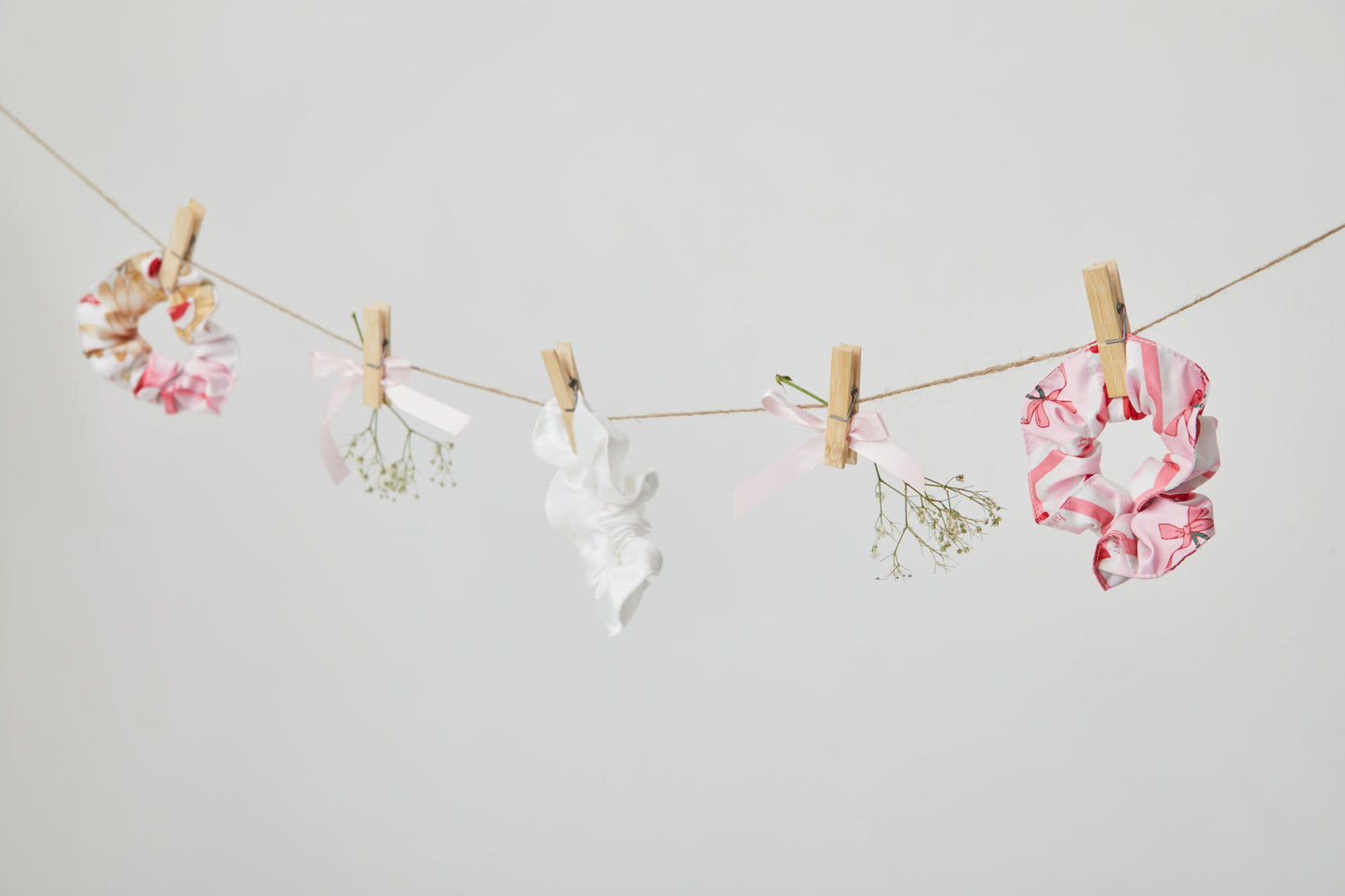 Pack 3 Scrunchies Honey Moon