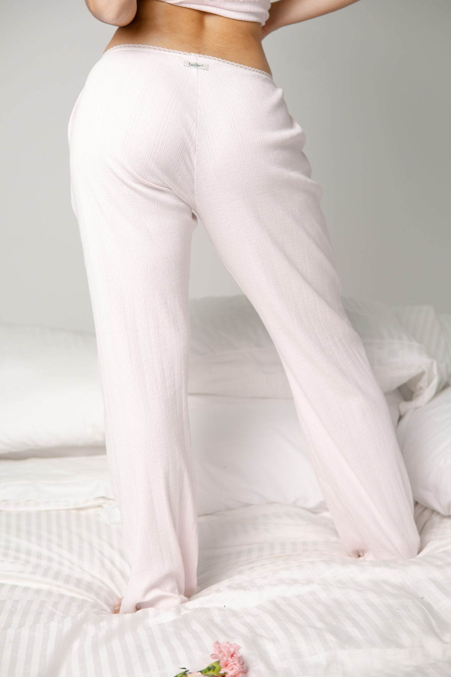 Berry Comfy Set Pant - Rosado