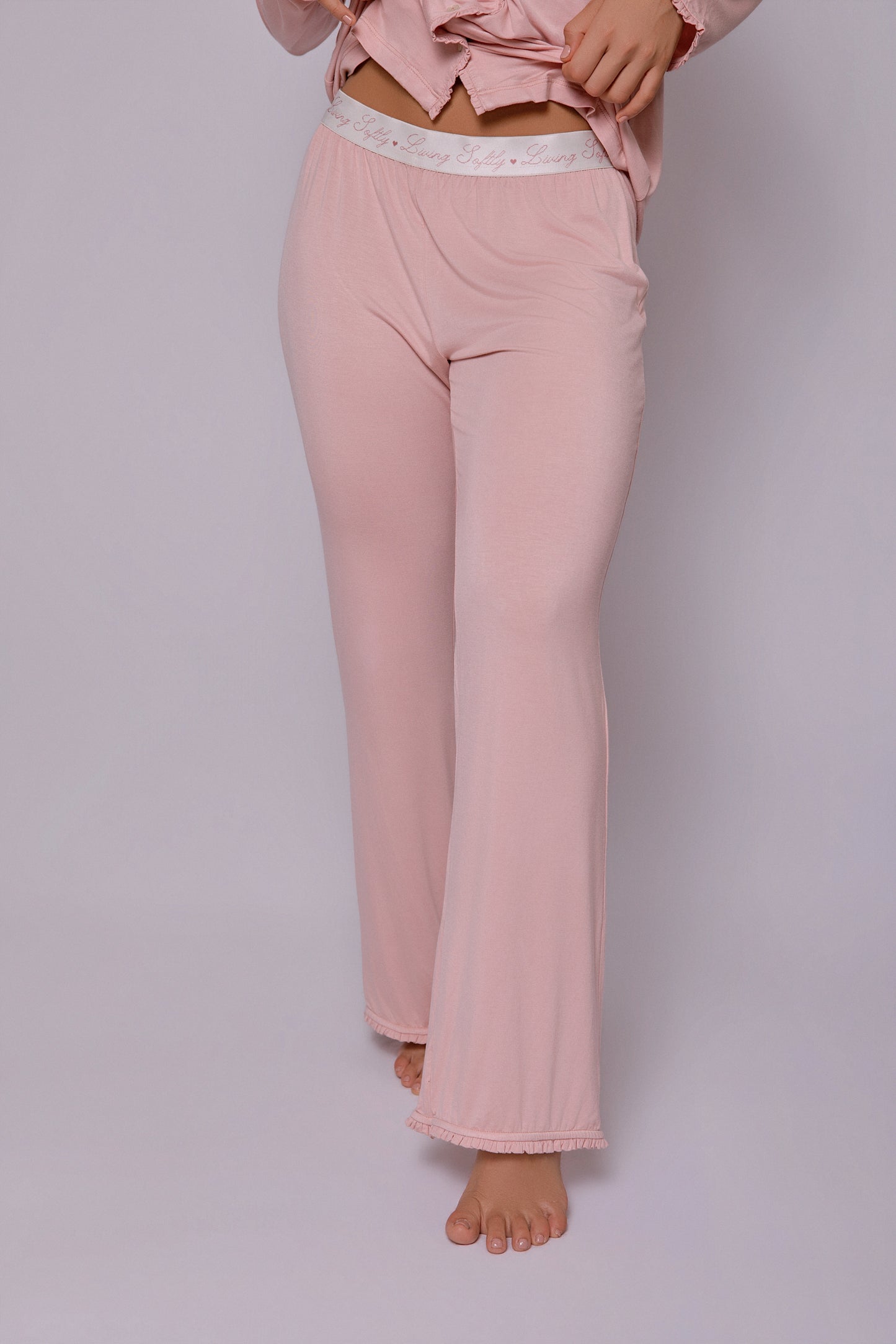 Soft Girl Bianca Pj Pant - Rosado
