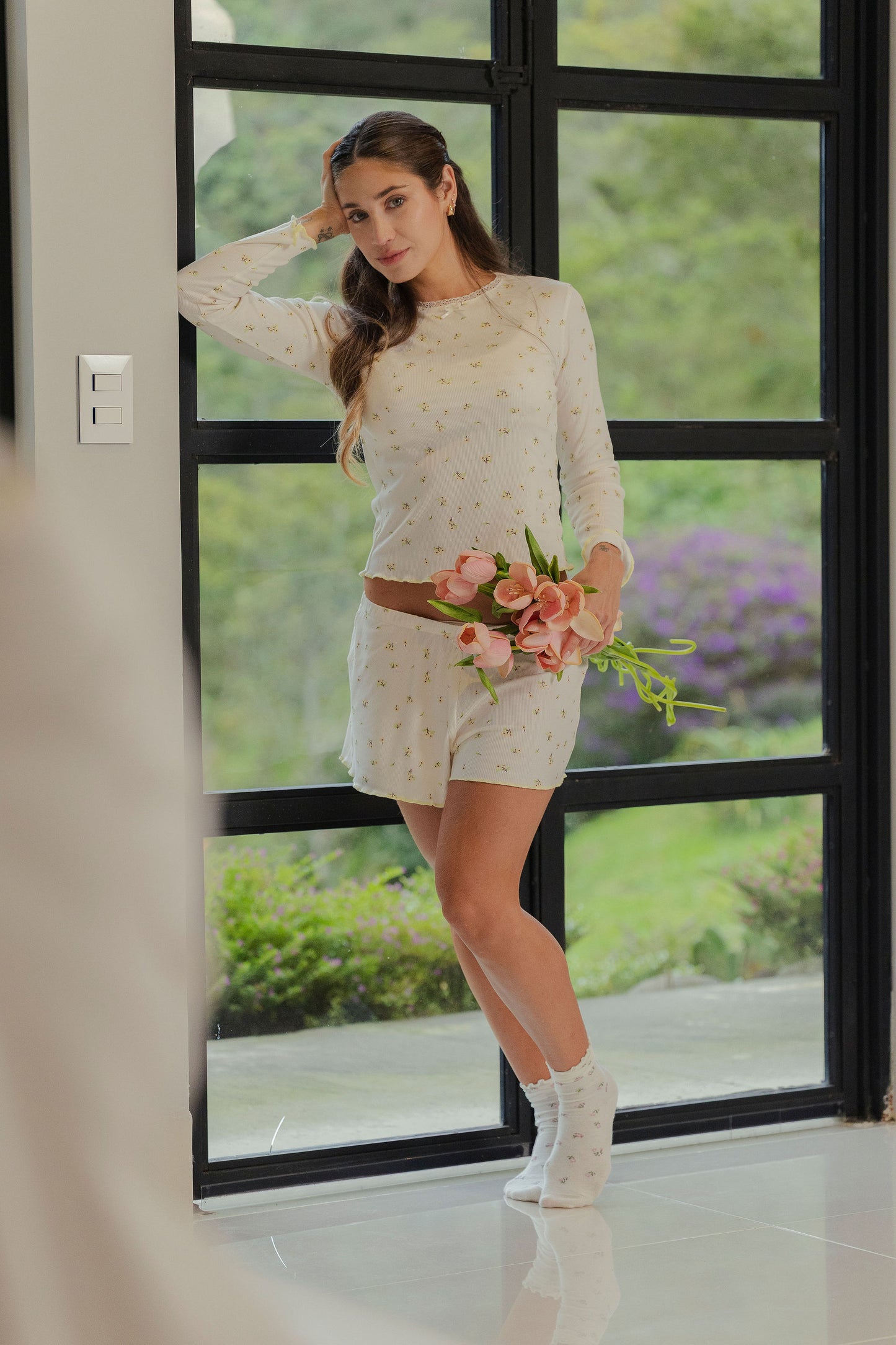 Daydream Pj Short Set + Camiseta Manga Larga