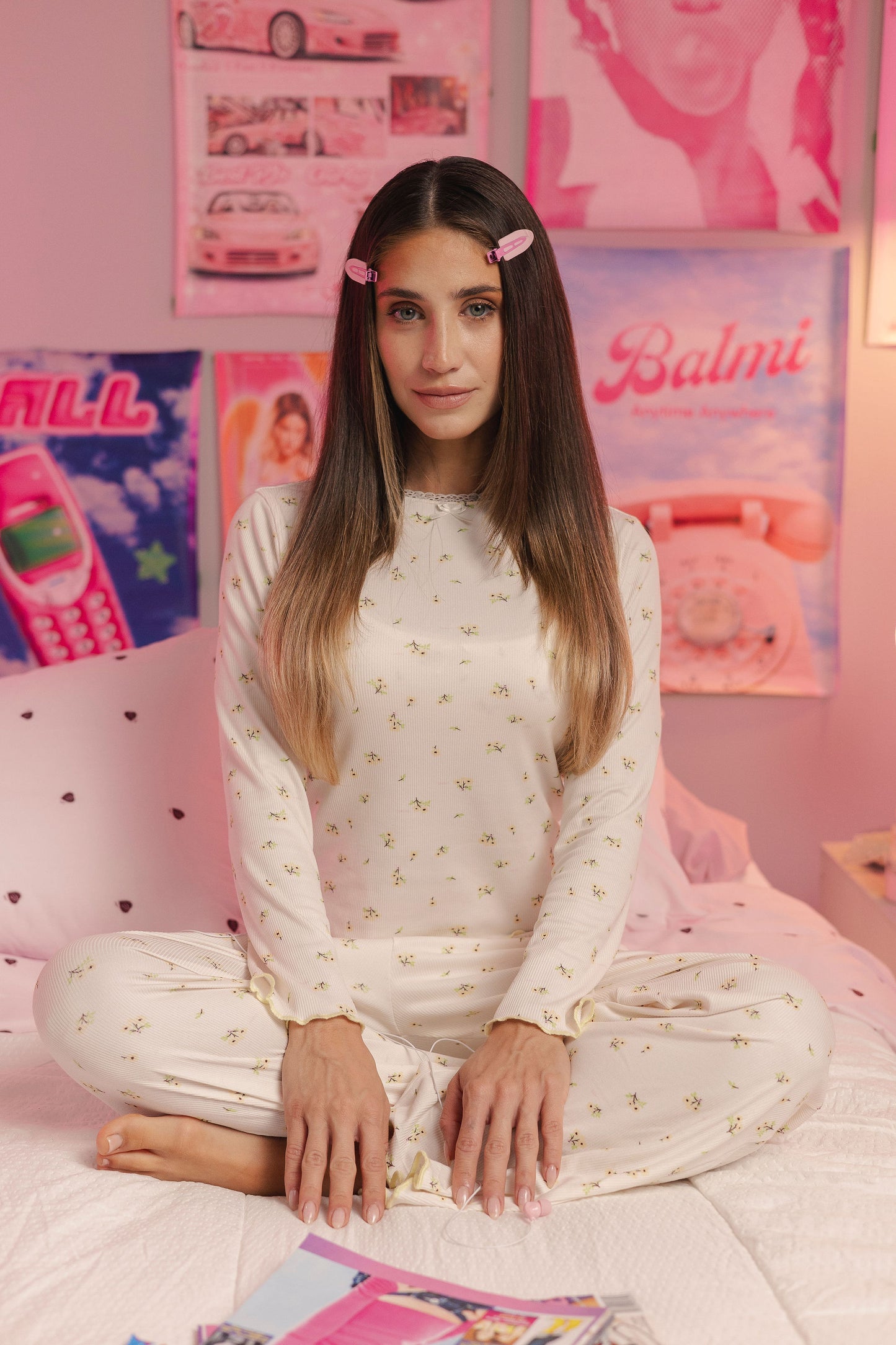 Daydream Pj Pant Set + Camiseta Manga Larga