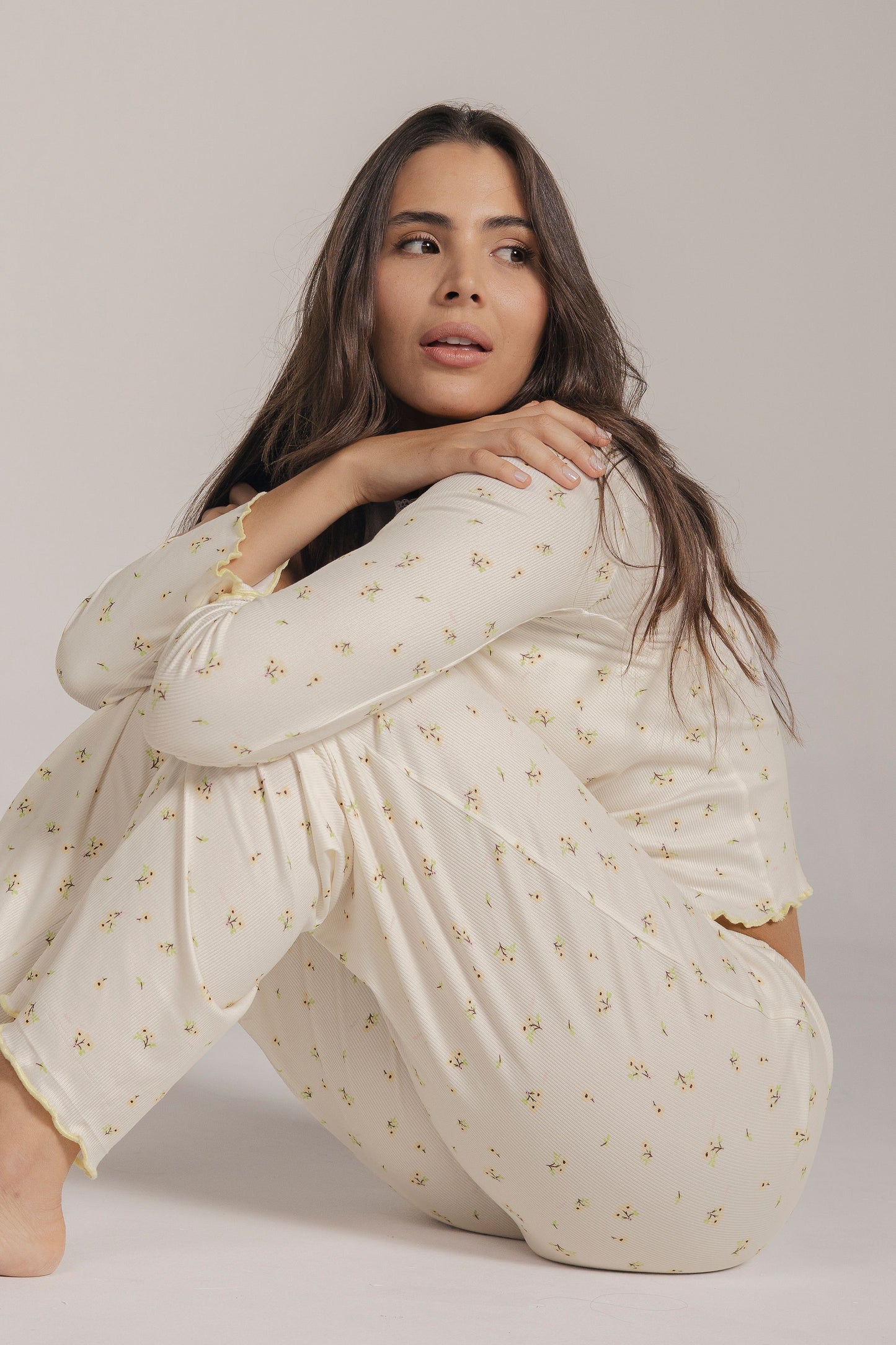 Daydream Pj Pant Set + Camiseta Manga Larga