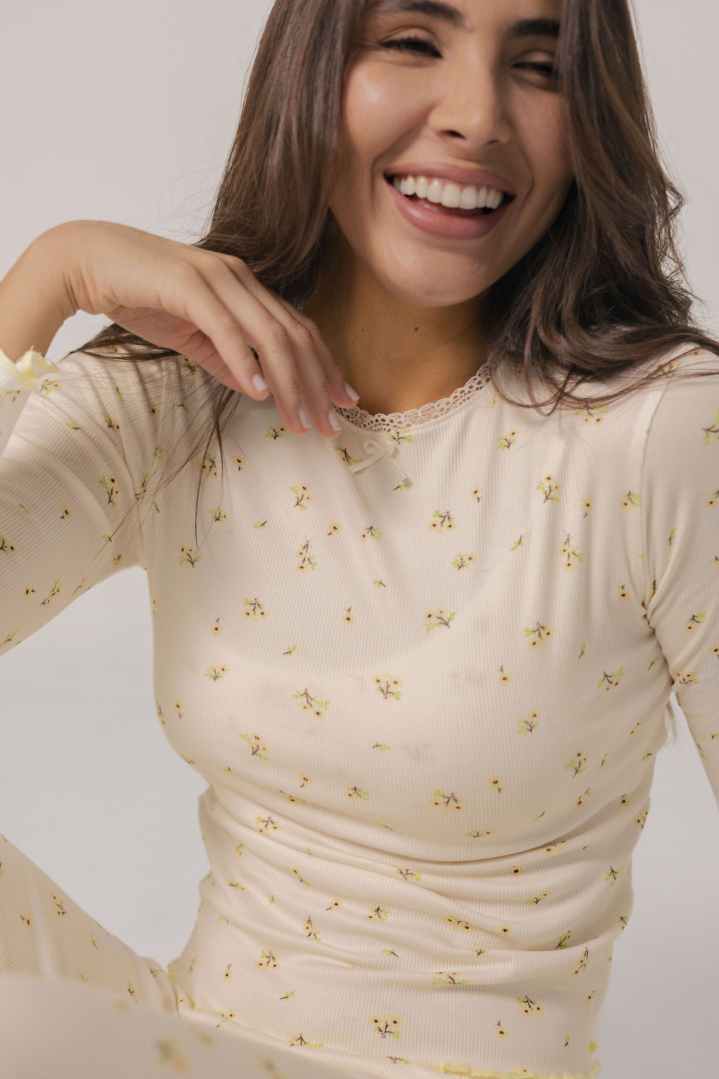 Daydream Pj Pant Set + Camiseta Manga Larga