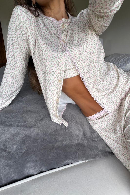 Glow Up Set Pant (Pant + Top + Cardigan)