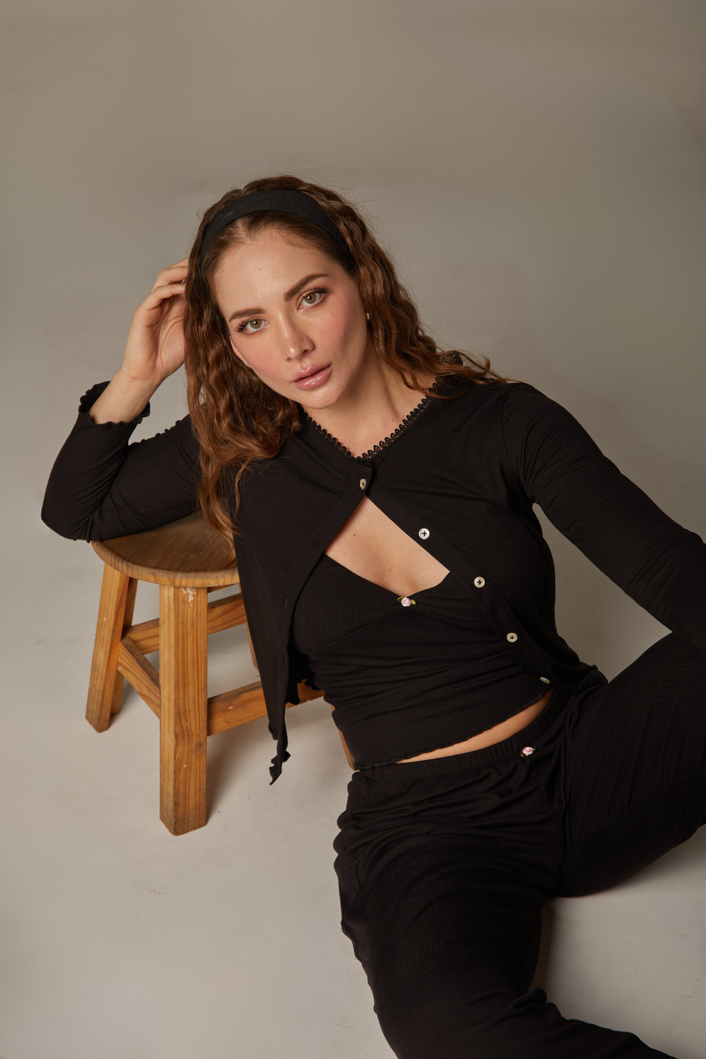 Wonder Cardigan - Negro