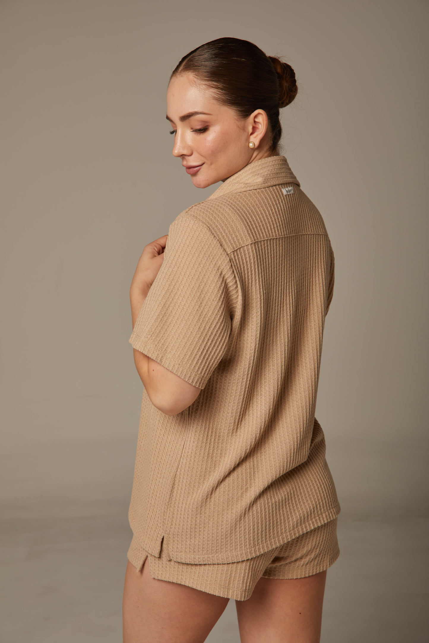 Waffle Show Set - Nude