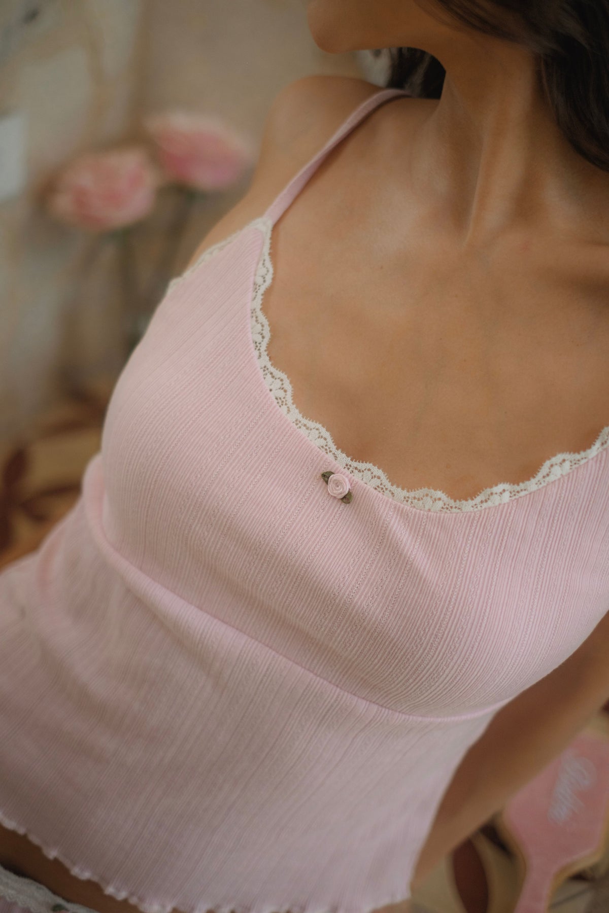 Sweet Scape Cami Short Set - in Pink