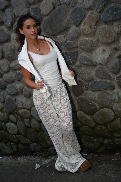 Pantalón Pausa Marfil