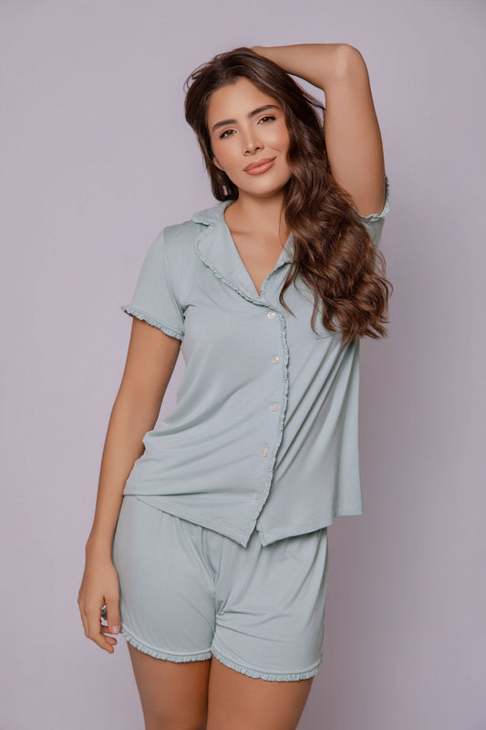 Soft Girl Bianca Pj Short Verde