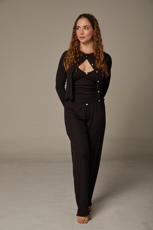 Wonder Cardigan - Negro