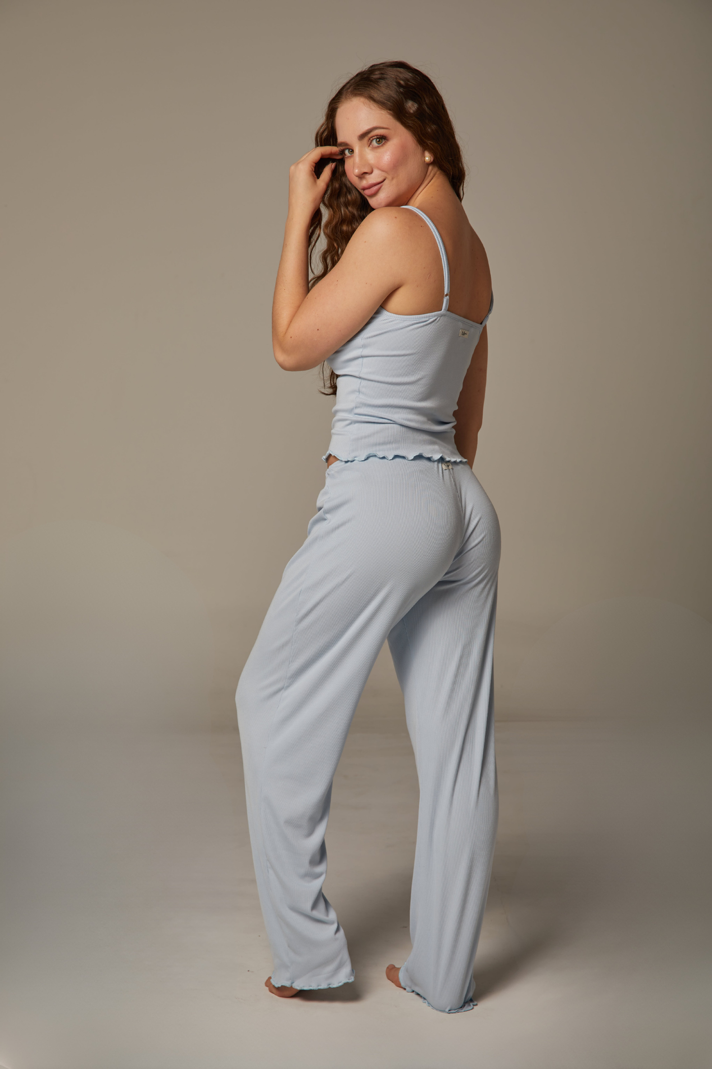 Wonder Set - Pant+ Tee Azul