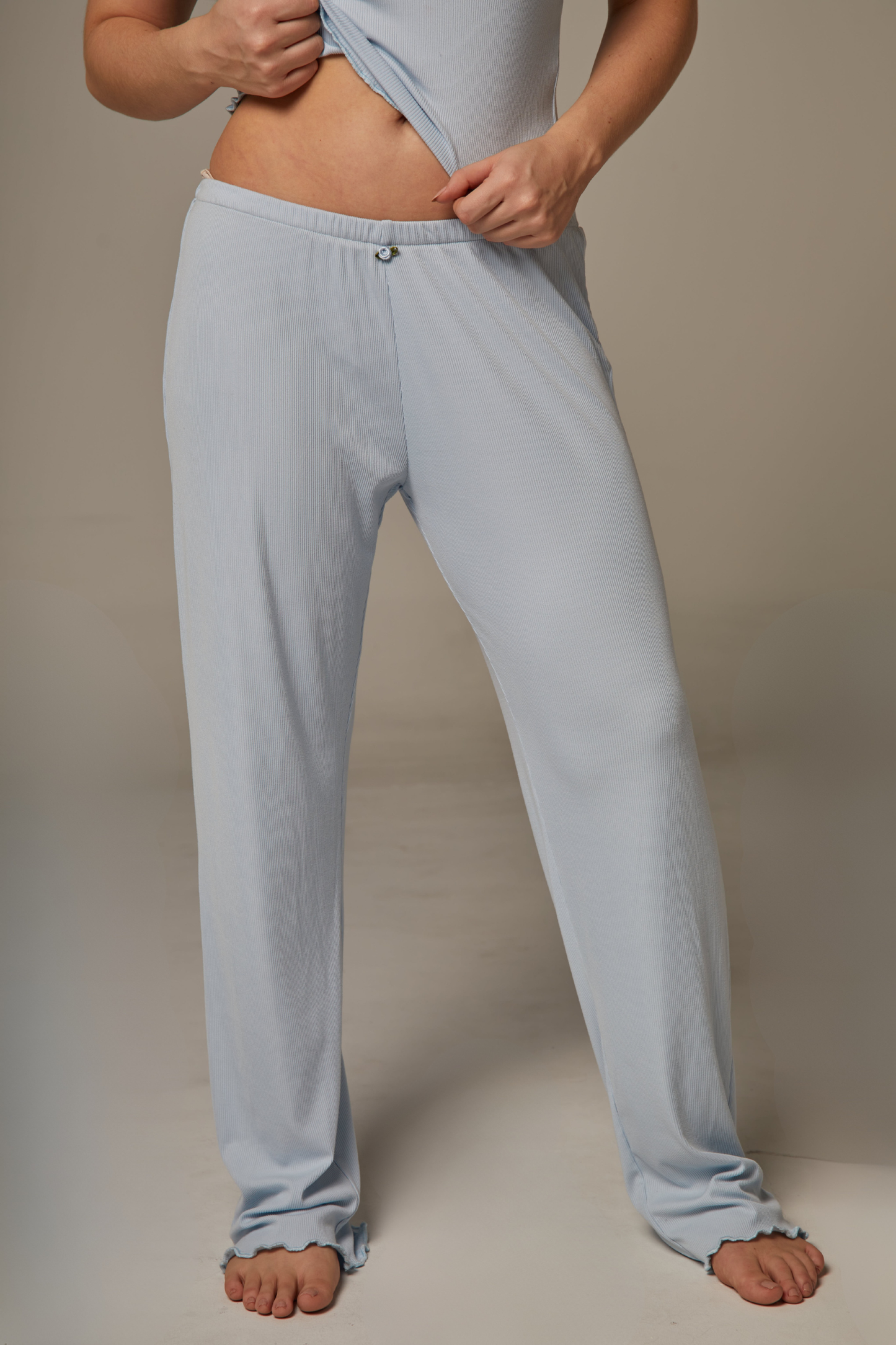 Wonder Set - Pant+ Tee Azul