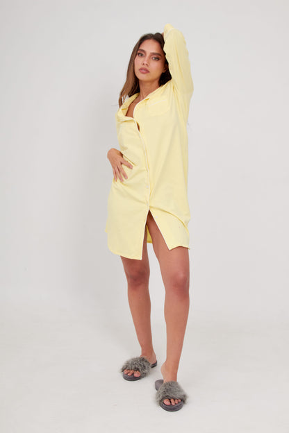 Camisón 3/4 Bianca Amarillo