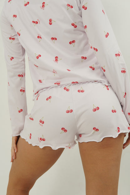 Conjunto Short con Cardigan Mon Chérie