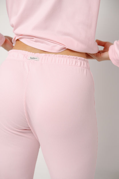Set Pant Bianca Rosado  - Páginas de amor