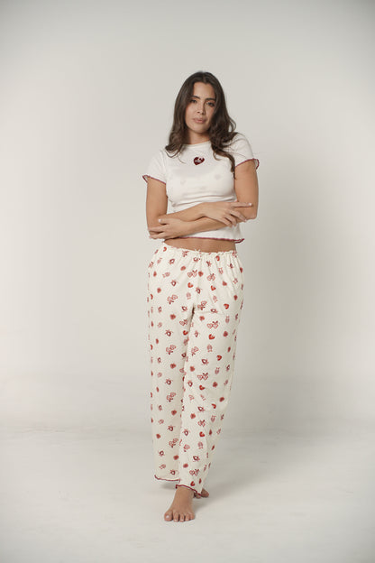 Mini Note PJ Set - Pant