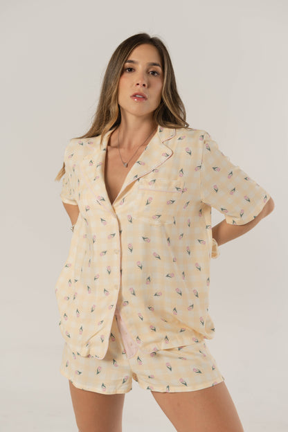 Set Pj short - Páginas de amor