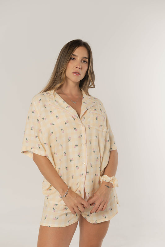 Set Pj short - Páginas de amor